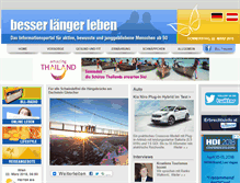 Tablet Screenshot of besserlaengerleben.at